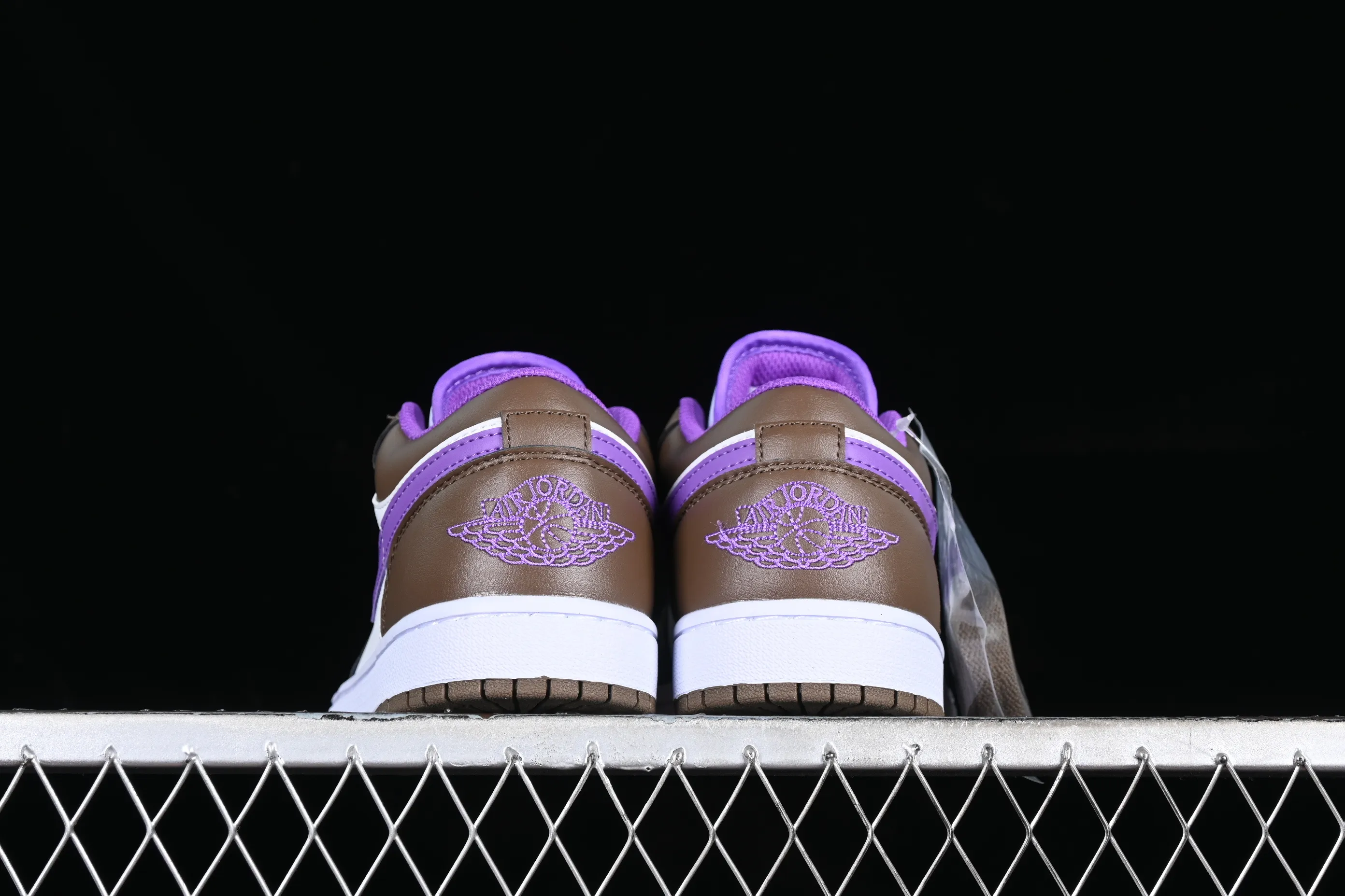 All categories Air Jordan Jordan series basketball shoes Air Jordan 1 Low Z version Air Jordan 1 Low "Palomino" AJ1 Joe 1 Mocha Purple Low-top cultural basketball shoes 553560-215